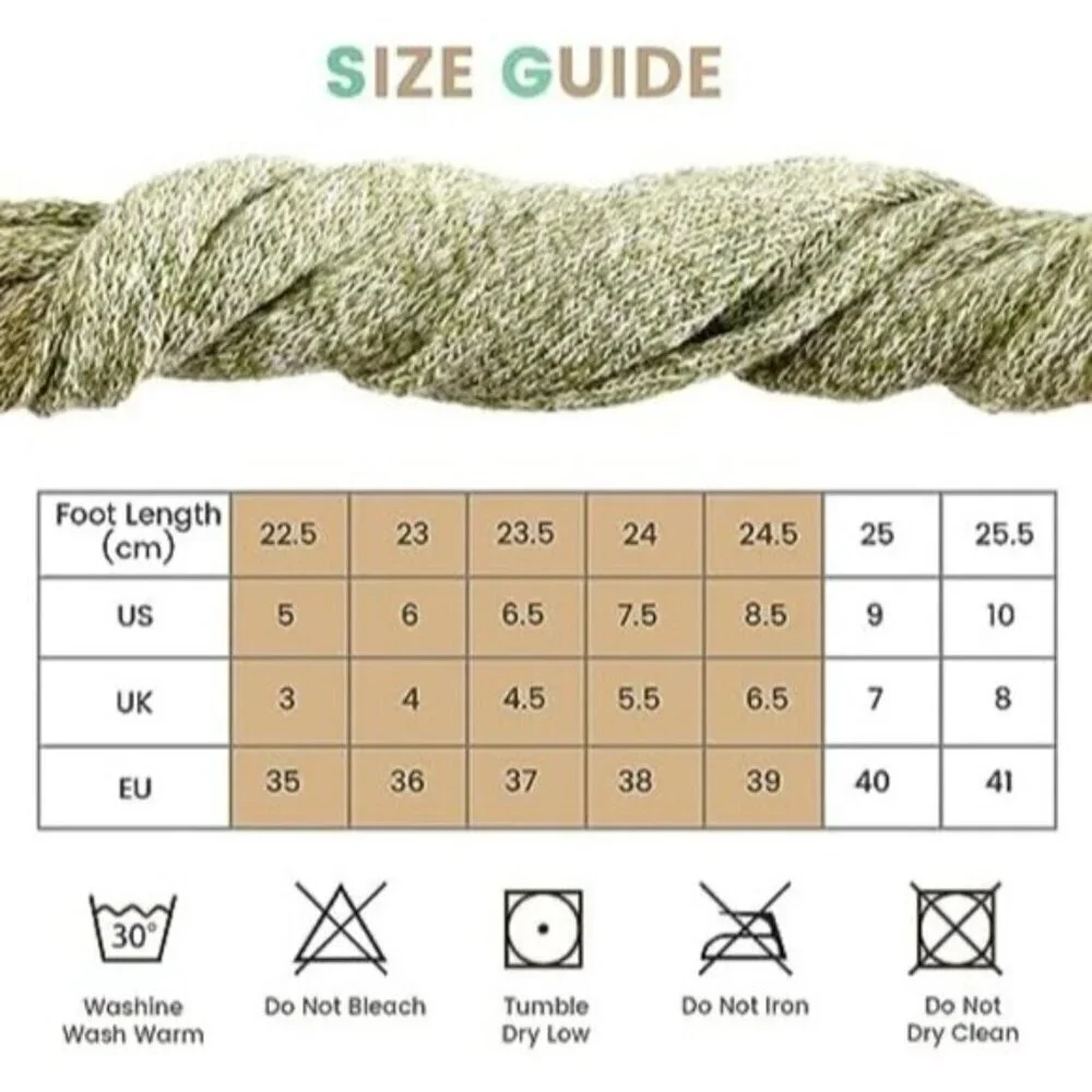 Women’s Wool Socks – Warm, Cozy & Soft Knit Crew Socks for Winter (7 Pairs)